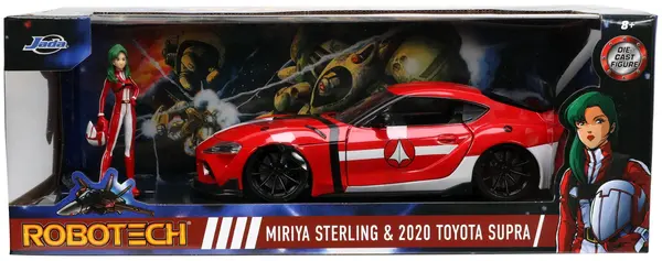 Set masinuta cu figurina - Mirya Sterling si Toyota Supra | Jada Toys