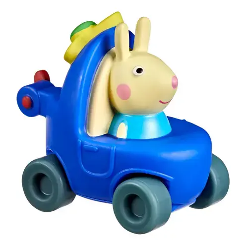 Set masinuta cu figurina Peppa Pig - Iepurasul Rebecca