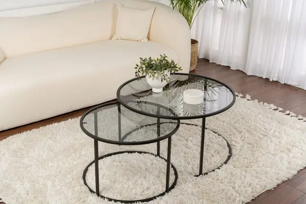 Set masute de cafea Aurum Negru