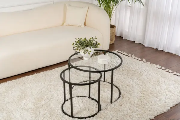 Set masute de cafea Aurum Negru
