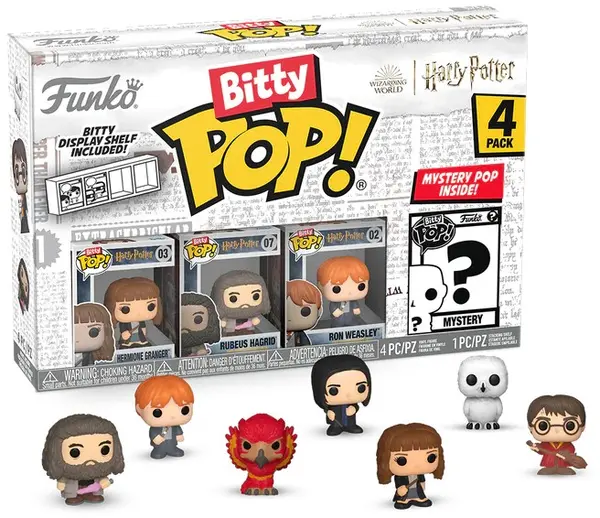 Set mini figurine Funko Bitty POP! Movies: Harry Potter - 4-Pack (Series 2)