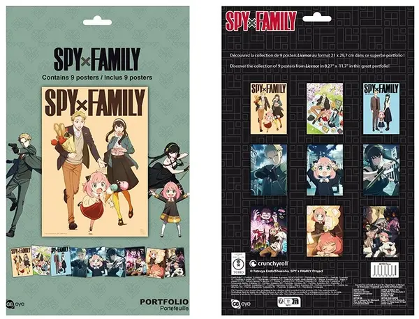 Set mini postere GB eye Animation: Spy x Family - Characters
