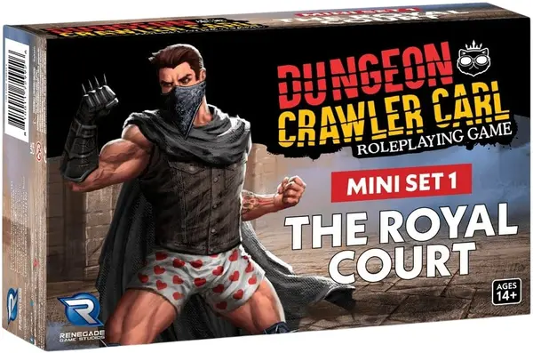 Set miniaturi Dungeon Crawler Carl RPG: Miniatures Set # 1: The Royal Court