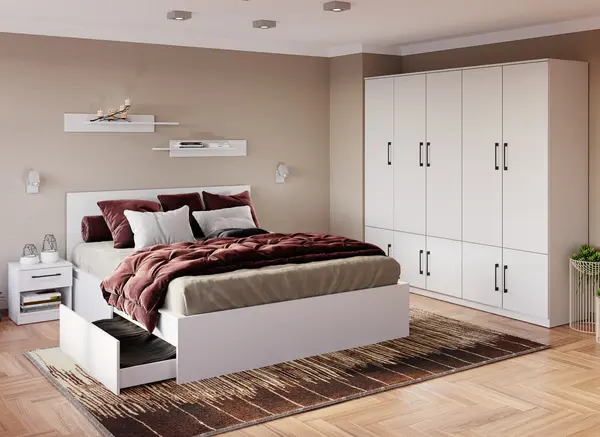Set mobila dormitor complet fara comoda - Adam - 14