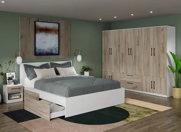 Set mobila dormitor complet fara comoda - Provence - 19