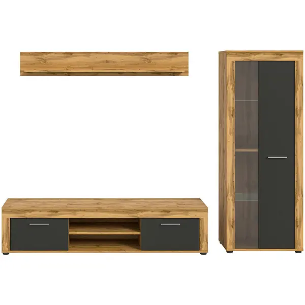 Set Mobilă Living, 235/159/35 cm