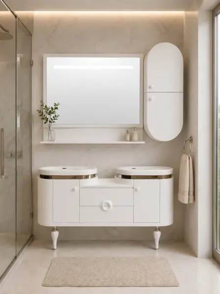 Set Mobilier Baie 1101 157x40x85 cm