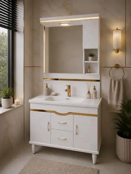 Set mobilier baie 828 100x48x81 cm