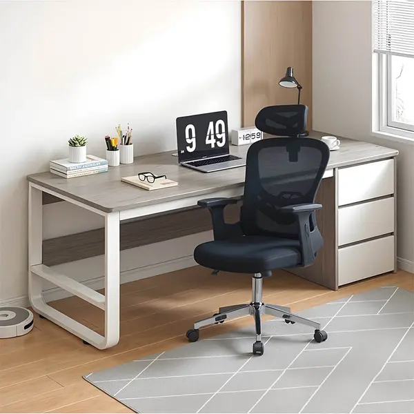 Set mobilier birou 2 buc Think Alb 120x63x120 cm
