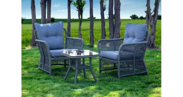 Set mobilier de gradina premium, Bury Balcony, rope