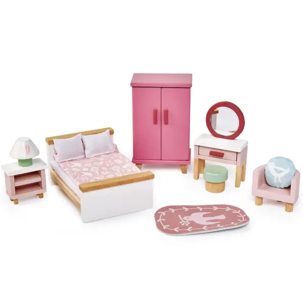 Set mobilier - Dolls House Bedroom | Tender Leaf Toys