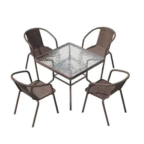Set mobilier gradina Heinner ERZIN, masa + 4 scaune