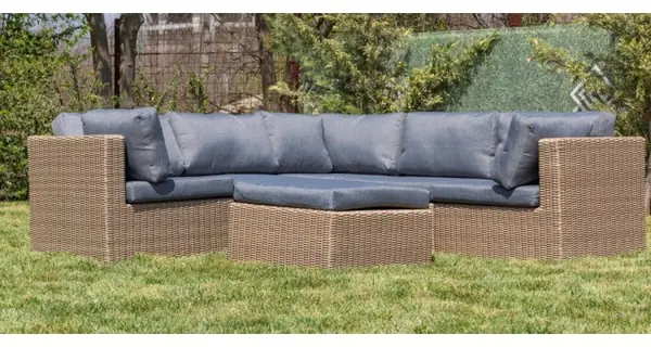 Set mobilier premium de gradina Kansas, rattan