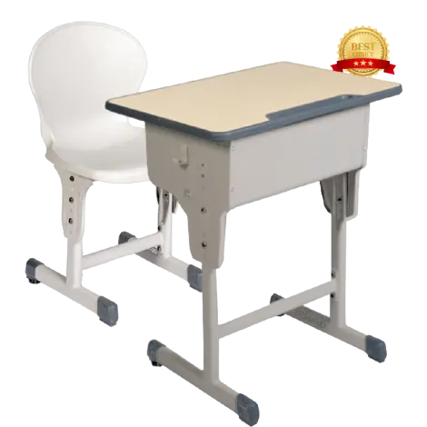 Set mobilier scolar individual cu inaltime reglabila 64 - 79