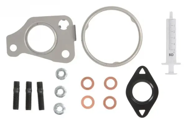 Set montaj turbocompresor potrivit ALFA ROMEO MITO; CHEVROLET AVEO; CITROEN NEMO, NEMO MINIVAN; FIAT 500, 500 C, 500L, DOBLO, DOBLO CARGO, FIORINO MINIVAN, GRANDE PUNTO 1.3D 08.05-