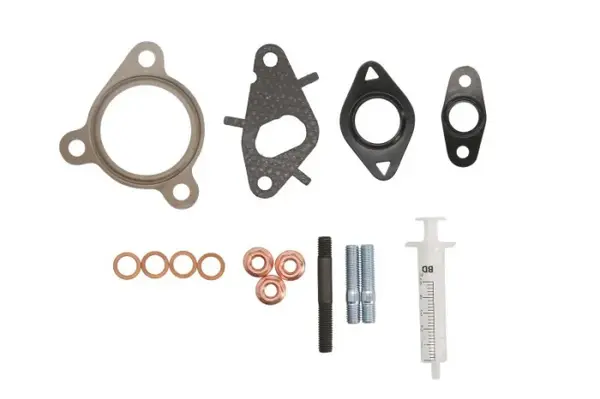 Set montaj turbocompresor potrivit ALFA ROMEO MITO; FIAT DOBLO, DOBLO CARGO, DOBLO MINIVAN, GRANDE PUNTO, IDEA, LINEA, PUNTO EVO, PUNTO EVO HATCHBACK, STRADA 1.3D 04.05-