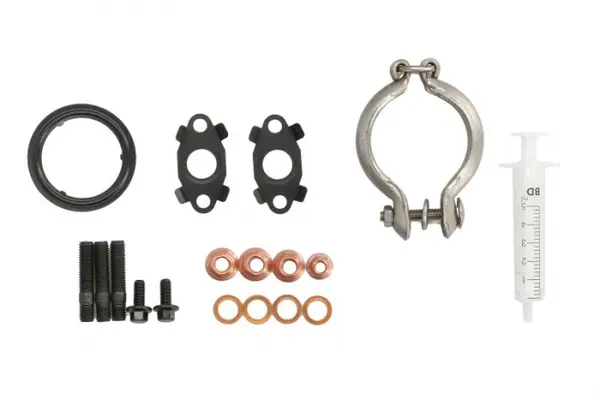 Set montaj turbocompresor potrivit FORD C-MAX, FOCUS C-MAX, FOCUS II, GALAXY II, MONDEO IV, S-MAX, TOURNEO CONNECT, TRANSIT CONNECT 1.8D 06.02-06.15