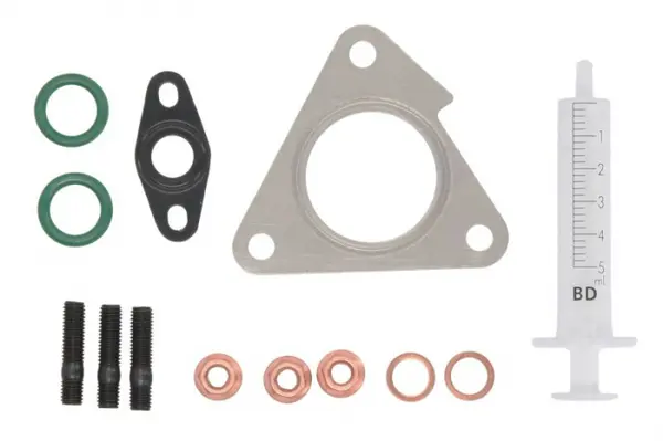 Set montaj turbocompresor potrivit MERCEDES C T-MODEL (S202), C (W202), E T-MODEL (S210), E (VF210), E (W210), G (W461), G (W463), S (W140), SPRINTER 2-T (B901, B902) 2.5D 2.9D 3.0D 02.95-