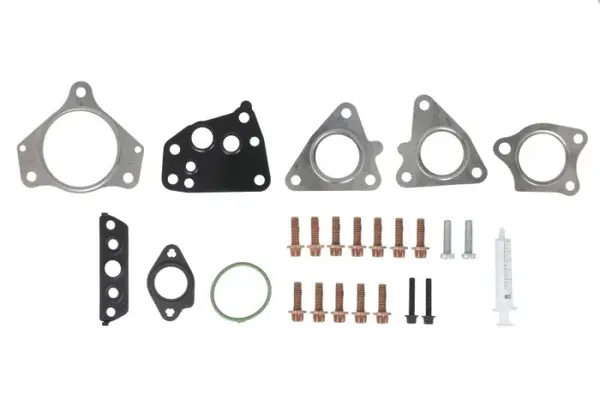 Set montaj turbocompresor potrivit MERCEDES C T-MODEL (S203), C (W203), CLK (A209), CLK (C209), CLS (C219), E T-MODEL (S211), E (W211), G (W463), GL (X164), M (W164), R (W251, V251) 3.0D 01.05-