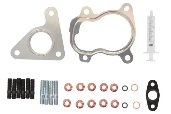 Set montaj turbocompresor potrivit VOLVO S40 I, V40; MITSUBISHI CARISMA, SPACE STAR; NISSAN INTERSTAR, PRIMASTAR; OPEL MOVANO A, VIVARO A; RENAULT KANGOO 1.9D 03.99-