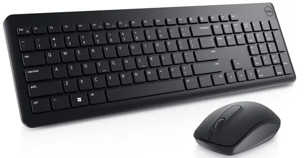 Set mouse și tastaturăDell - KM3322W, wireless, negru
