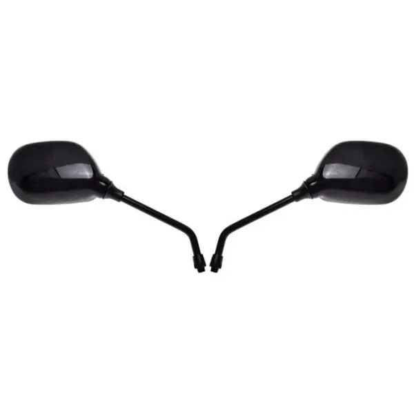 Set oglinzi moto atv, culoare negru, forma ovala, filet M8, MP101-L