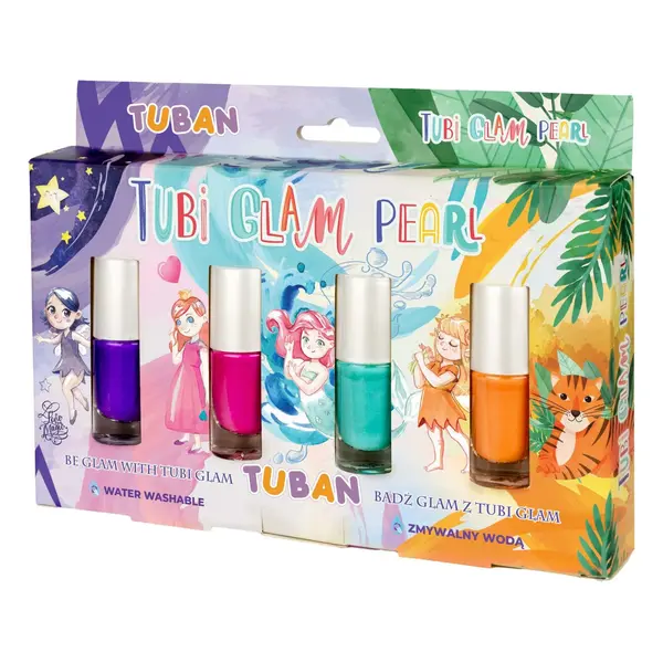 Set Oja TUBI GLAM - 4 culori perlate