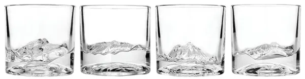 Set pahare whisky Liiton - American Peaks, 4 piese