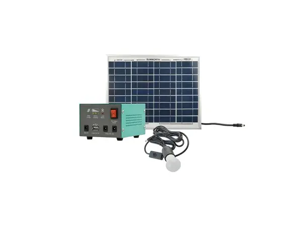 Set panou solar fotovoltaic portabil MOTOMA 10W (Li-Ion) lumina panou solar