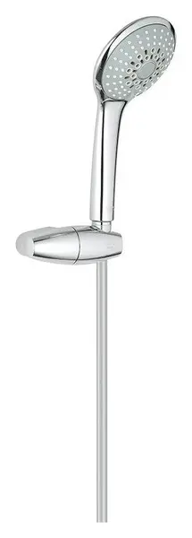 Set para de dus Grohe Euphoria 110 Champagne 27355000, 1/2, universal, suport pivotant, 1.75 m, anti-calcar, Crom