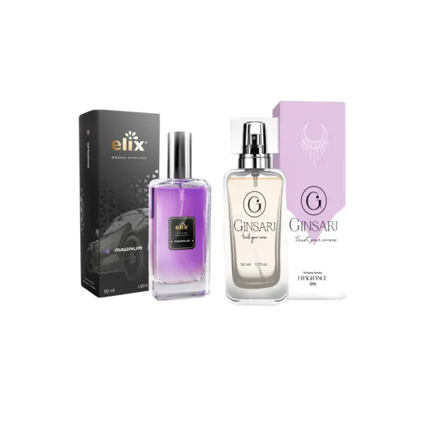 Set Parfum dama clasic + Parfum masina Grand Perfume