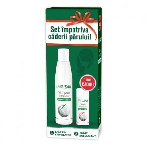 Set Parusan sampon stimulator femei, 200ml*Tonic energizant, 50ml, Zdovit