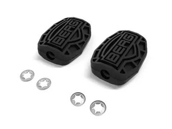 Set pedale negre pentru Kart Reppy