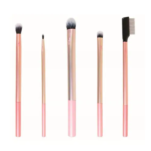 Set pensule pentru machiajul ochilor, 5 bucati, Nascita