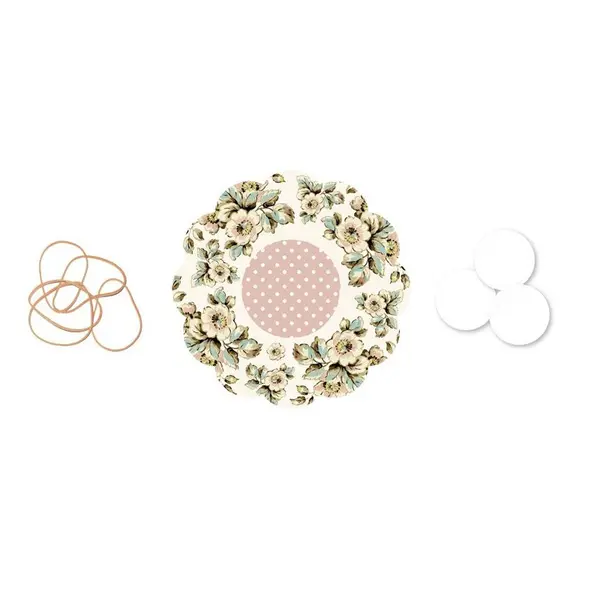 Set pentru borcane-Katie Alice- Preserve Sealing Set - Cottage Flower | Creative Tops