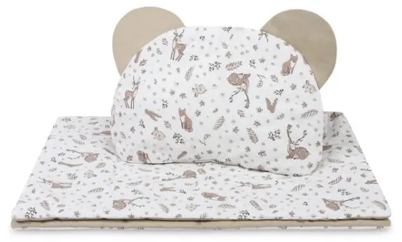 Set pentru cărucior pentru bebeluși Sensillo - Forest Beige
