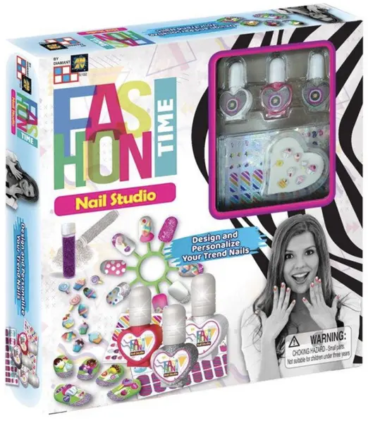 Set pentru copii AM-AV Fashion Time - Studio spinner pentru manichiura