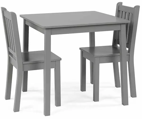 Set pentru copii masă cu 2 scaune Ginger Home - Gri
