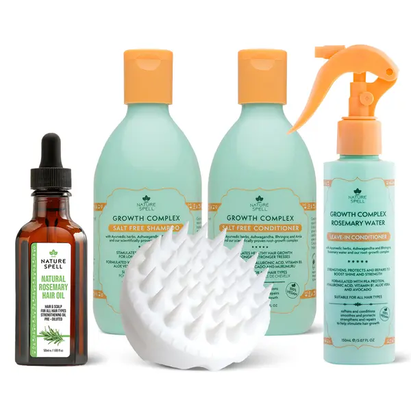 Set pentru cresterea parului cu rozmarin Nature Spell Natural Hai