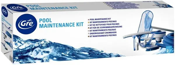 Set pentru curățarea piscinelor cu skimmer Gre – Peste 15 m³