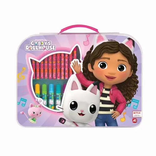 Set pentru desen in gentuta, Art Case, Gabbys Dollhouse