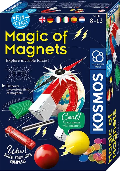 Set pentru experimente Kosmos - Magia magnetilor