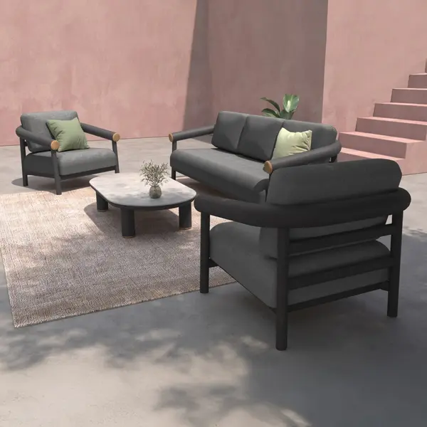 Set pentru exterior EUTOPIA - Gri inchis