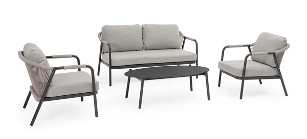 Set pentru exterior MIRAVET - Gri inchis