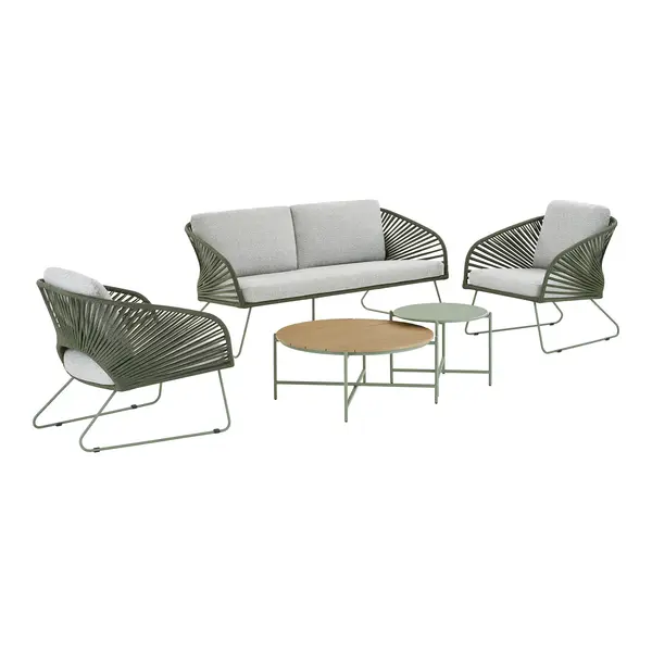 Set pentru exterior VALERIS 5PCS - Verde