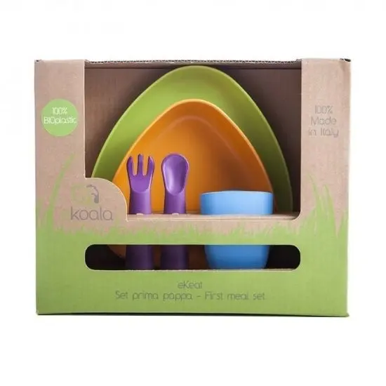 Set pentru masa - Bioplastic - Prima Pappa - Vers 1 | eKoala