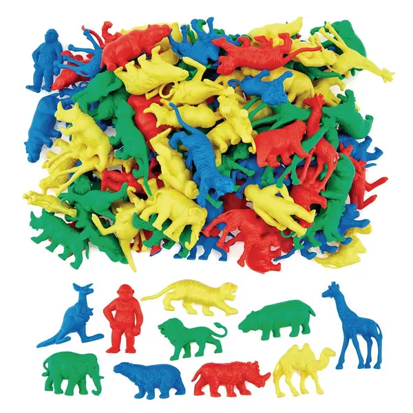 Set pentru sortat, 120 de Animale salbatice, Edx Education multicolor