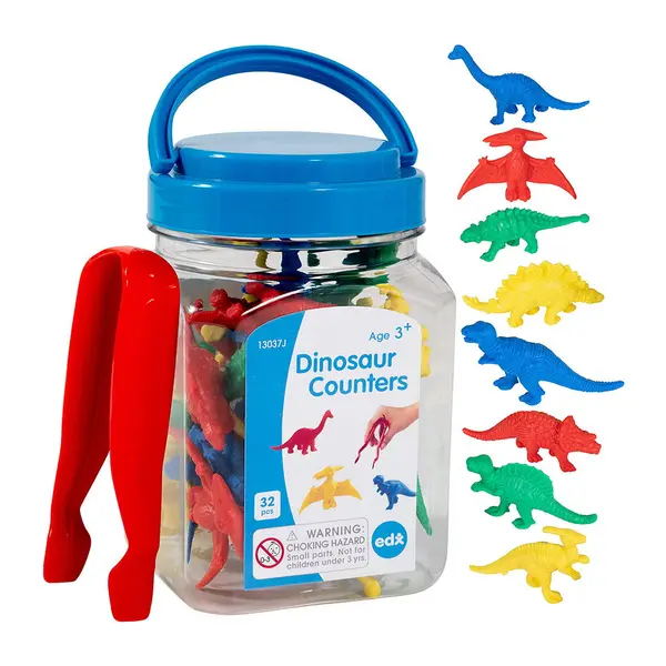 Set pentru sortat, 32 de Dinozauri, Edx Education
