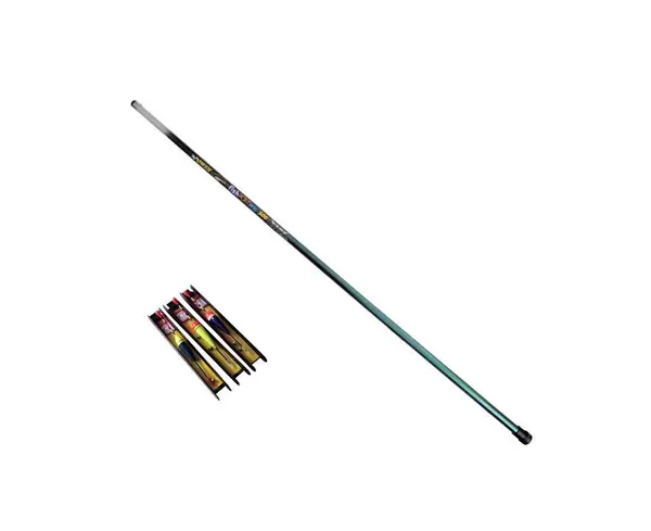 Set pescuit cu varga tele din carbon compozit de 3 m, si 3 linii,