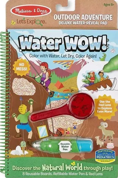Set pictura cu apa Melissa & Doug - Aventura in natura